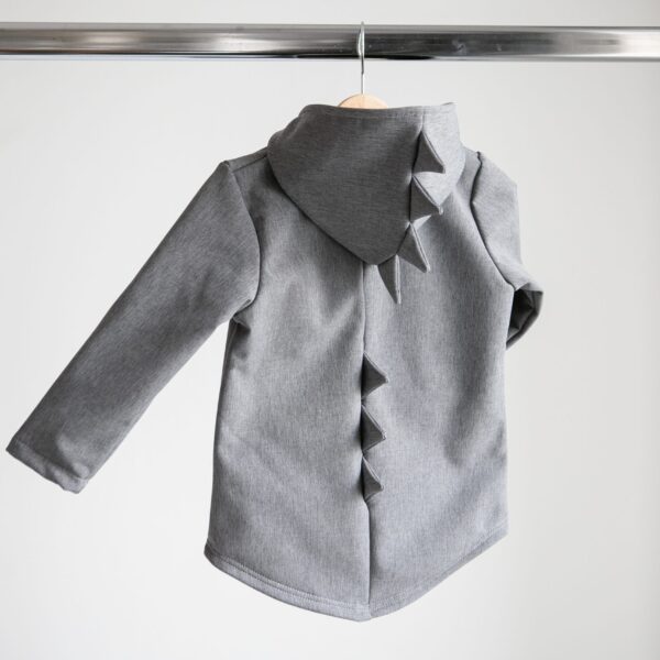 Softshell-Jacke „Dino“ – Grau