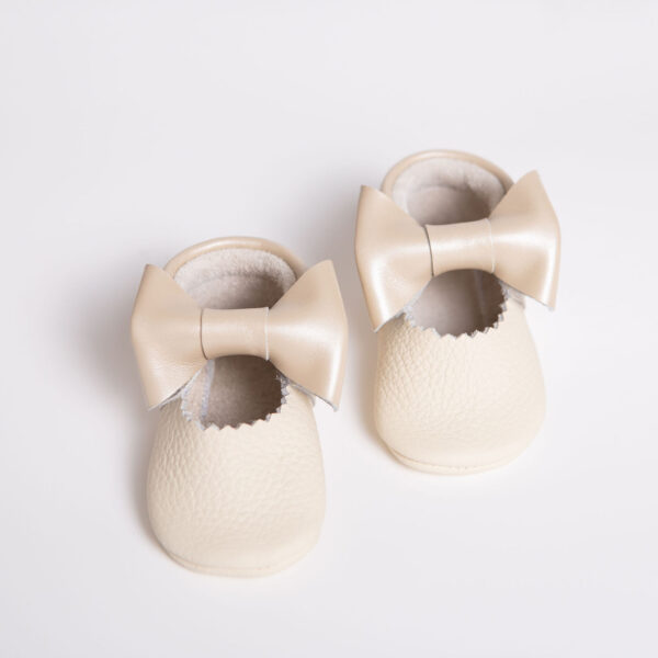 Mokassin „Mary Jane“ – Beige