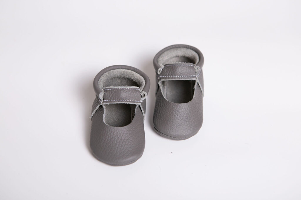 „Mary Jane” Moccasin – Grey