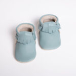 „Classic” Moccasin – Dusty Mint