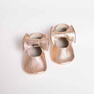 „Mary Jane” Moccasin – Rose gold