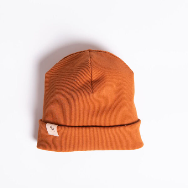 Beanie-Mütze – Rostbraun