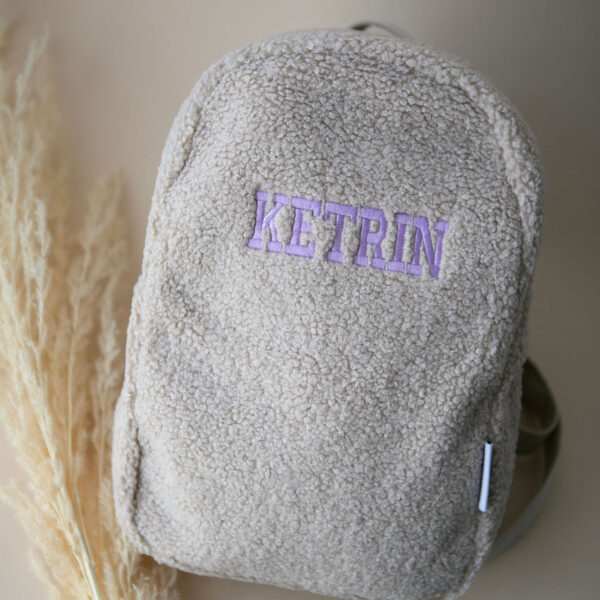 Rucksack „Lämmchen“ – Greige