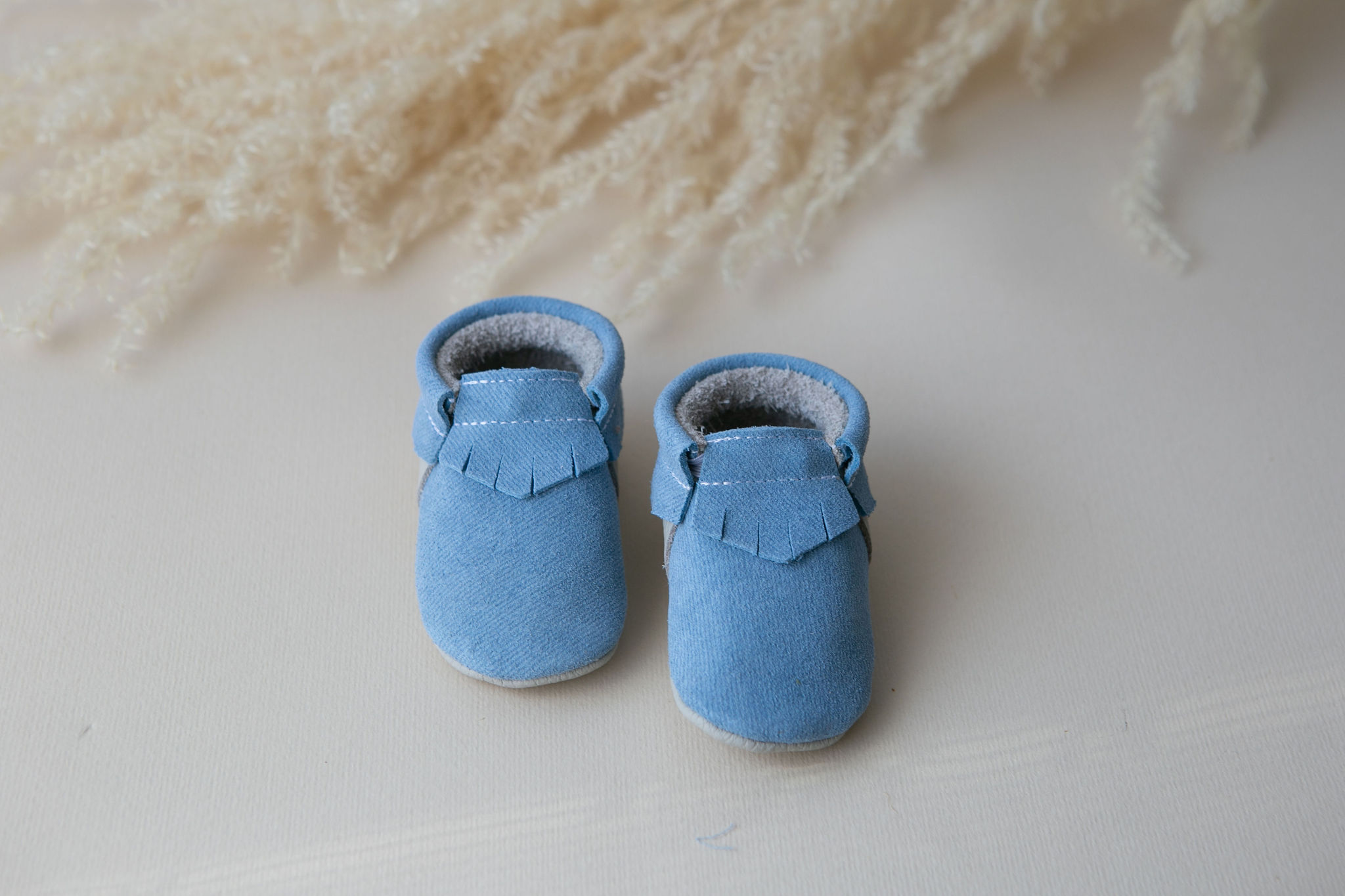 Mokassin „Classic“ – Jeansblau