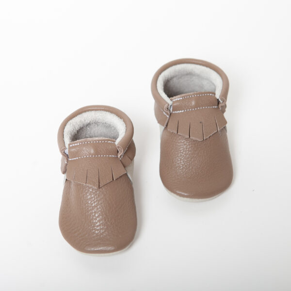 Mokassin „Classic“ – Taupe