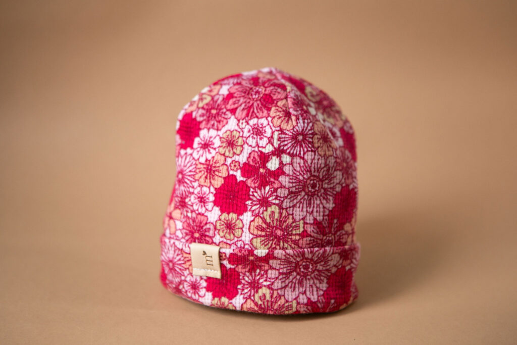 Beanie-Mütze - Flower