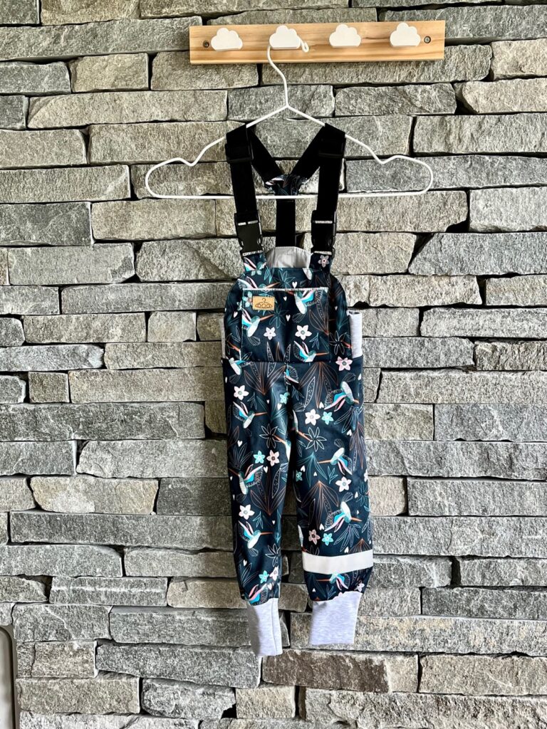Softshell-Latzhose „Kolibri“